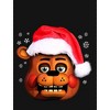 Five Nights at Freddy's Santa Freddy Boy's Black T-shirt - 2 of 3