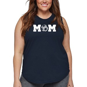 LA Pop Art Soccer Mom - Women's Word Art Tank Top - 1 of 4