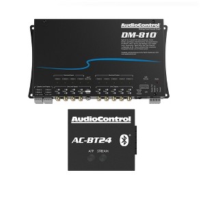 AudioControl DM-810 Premium 8 Input 10 Output DSP Matrix Processor with AudioControl AC-BT24 Bluetooth Streamer & Programmer for AudioControl DSP p... - 1 of 4