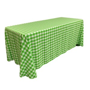 Slickblue Polyester Gingham Checkered Rectangular Tablecloth - 1 of 1