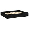 VidaXL Dog Bed Black 24.2 in.x19.3 in.x3.5 in. Solid Wood Pine - 2 of 4