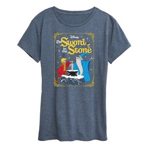 Women's - Disney - Sword In The Stone Short Sleeve Graphic T-Shirt - 1 of 4