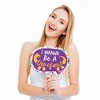 Big Dot of Happiness Funny Roar Dinosaur Girl - Dino Mite T-Rex Baby Shower or Birthday Party Photo Booth Props Kit - 10 Piece - 2 of 4