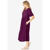 Woman Within Plus Size Petite Button-Front Essential Dress - 4 of 4