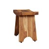 18" Serenity ED963 Wide Adjustable Teak Shower Bench - EcoDecors - 3 of 4