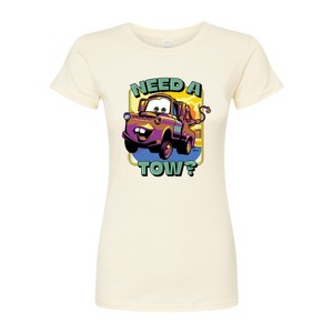 Women's - Disney - Mater Need A Tow Fitted Graphic T-Shirt - 1 of 3