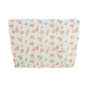 Unique Bargains Lightweight Flowers Makeup Bag 1 Pc - 1 of 4