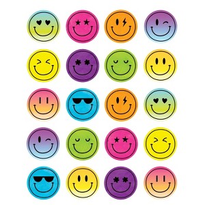 Teacher Created Resources Brights 4Ever Smiley Faces Stickers, Pack of 120 (Pack of 10) - 1 of 1