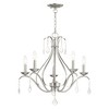 Livex Lighting Caterina 5 - Light Chandelier in  Antique White - 2 of 2