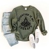 Simply Sage Market Women's Graphic Sweatshirt Adventure Is My Therapy - 3 of 3