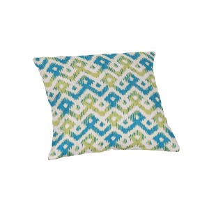 Casual Cushion Patterned 1-Piece Indoor/Outdoor Square Throw Pillow - 1 of 4