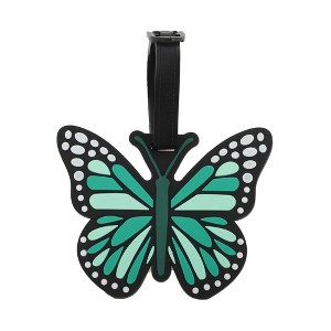 Unique Bargains Butterfly Luggage Tag 1 Pc - 1 of 4