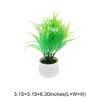 Unique Bargains Artificial Plants Mini Sunflower Plastic 3.15"x3.15"x6.30" 1 Pcs - 3 of 4