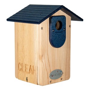 Cedar Ultimate Bluebird House (Blue) - 1 of 4