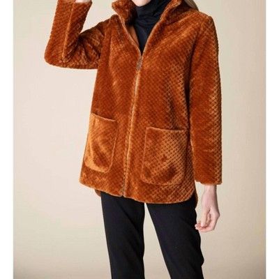 Women's Harvest Fleece faux-shearling Car Coat - habitat