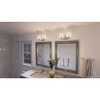 Urban Ambiance Luxury Cosmopolitan Bathroom Vanity Light,  7.375"H x 14.5"W,  Brushed Nickel Finish, UHP2510 - 2 of 4