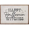 Kendrick Home Happy Halloween Witches Wall Art White - 3 of 4