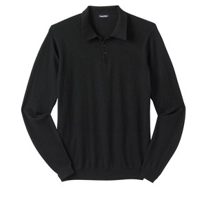 KingSize Lightweight Polo Sweater - 1 of 4