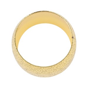Unique Bargains Napkin Rings Textured Stainless Steel 1 Pc - 1 of 3
