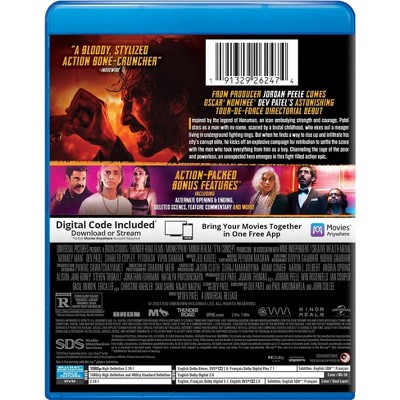 Monkey Man Collector's Edition Blu-ray + DVD + Digital Code