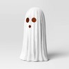 9" Large Textured Ghost Decorative Sculpture - Hyde and EEK! Boutique™ Matte White - 3 of 3