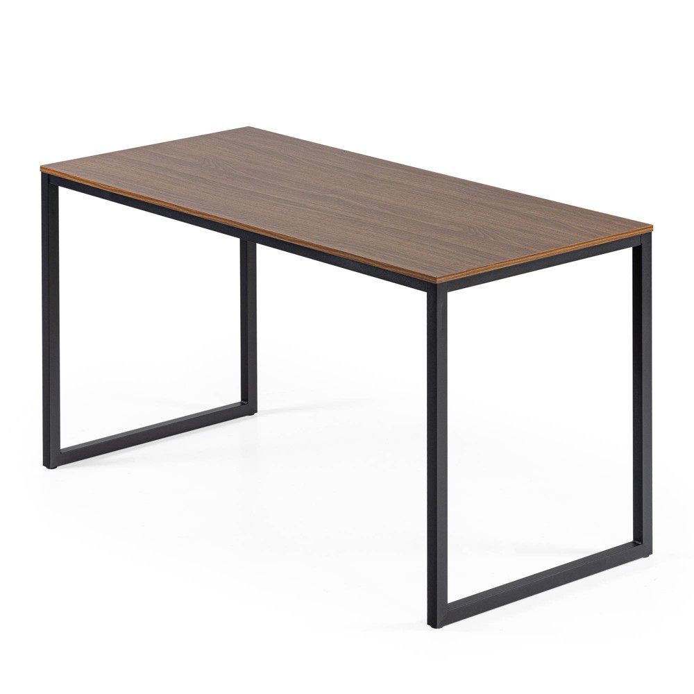 Photos - Office Desk Zinus Jennifer 55'' Metal Desk Brown  