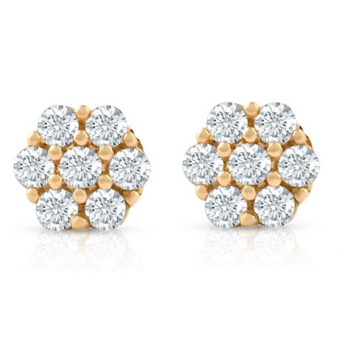 1/3 ctw 14k White Gold Diamond Stud Earrings