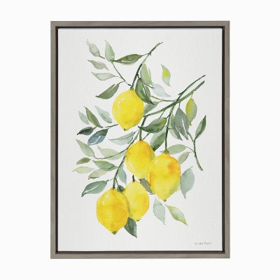 Watercolor Citrus Trees, Citrus Tree Painting, Orange Lemon Tree shops Print, Citrus Lover Art, Kitchen Wall Art, Home Decor Art, Gallery Wall Art