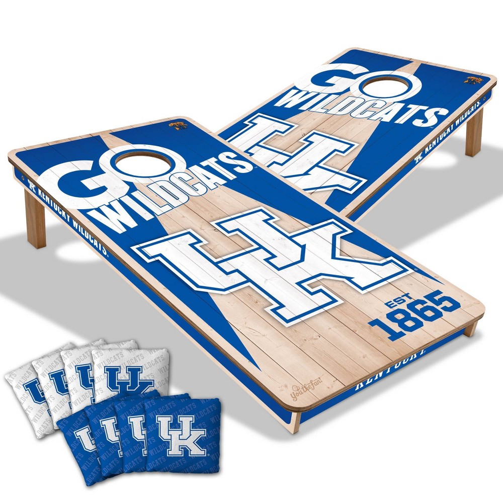 NCAA Kentucky Wildcats 2'x4' Wood Toss Game Set