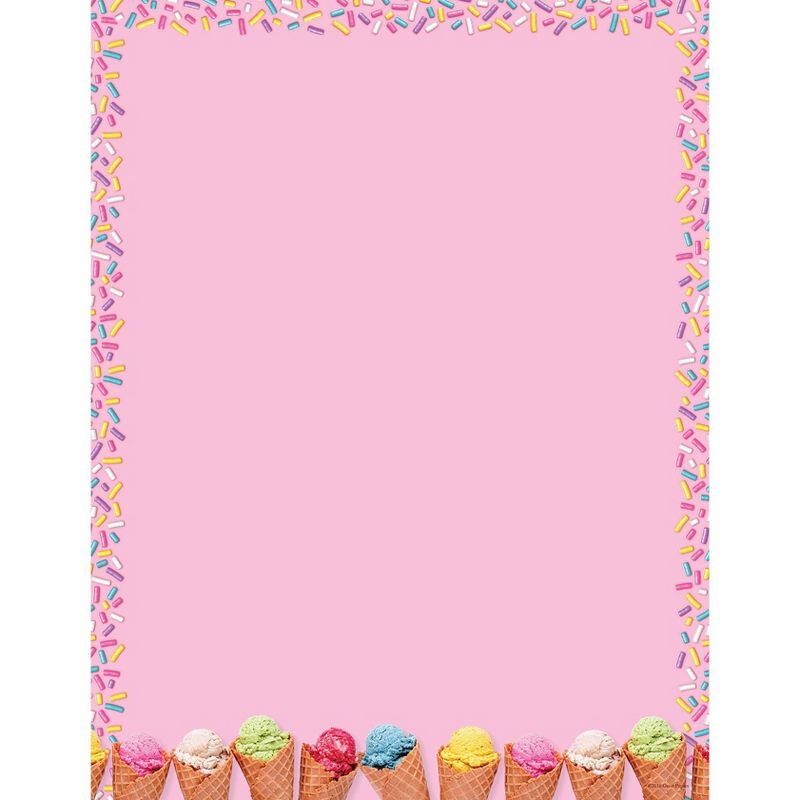 80ct Scoops Letterhead Pink, 1 of 4
