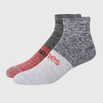 Hanes Originals Premium Men's Free Feed Ankle Socks 2pk - 6-12