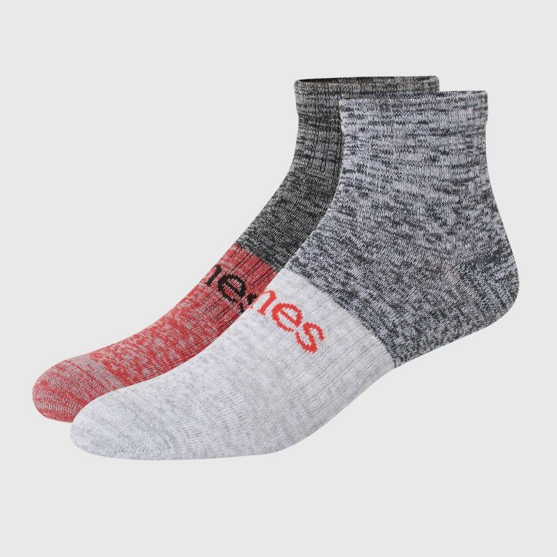 Hanes Originals Premium Men's Free Feed Ankle Socks 2pk - 6-12, 1 of 4