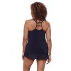 Aqua Green, Women's Ladder Trim Racerback Tankini - 3 of 3