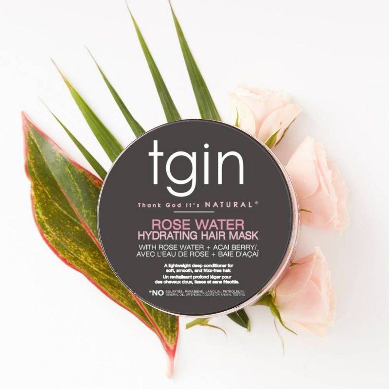 TGIN Rose Water Deep Conditioner - 12oz, 4 of 5