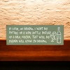 Slickblue Missing Picture on Wine Bottle Sign, 3.5x10 Solid Pine Rustic Wood Plaque, Multiple Colors - 3 of 3