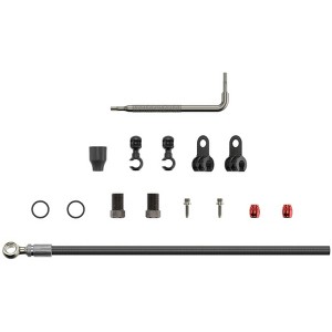 SRAM Disc Brake Hose Kit - Silver Banjo, 2000mm - 1 of 1
