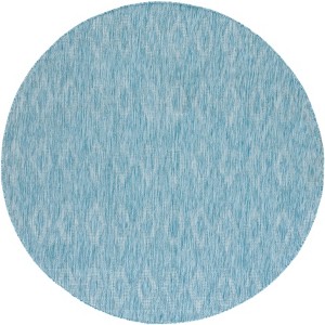 Courtyard CY8522 UV & Stain Resistant Non-Shedding Power Loomed Indoor/Outdoor Rugs - Safavieh - 1 of 4