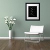 Trademark Fine Art -Claire Doherty 'Basketball Patent 1929 Black' Matted Framed Art - 3 of 4