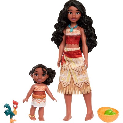 Disney Moana 2 Moana & Simea Sister Set with Fashion Dolls & Accessories