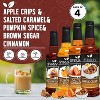 Syruvia Variety Pack - Apple Crisp, Salted Caramel, Pumpkin Spice & Brown Sugar Cinnamon Syrup 25.4 Fl oz (4-Pack) - 2 of 4