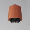 ET2 Lighting Phoenix 1 - Light Pendant in  Brick/Black - 3 of 4