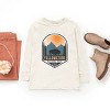 The Juniper Shop Yellowstone National Park Badge Youth Long Sleeve Tee - 3 of 4