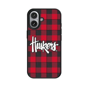 NCAA Big Ten Universities Plaid MagSafe Compatible Cell Phone Case for Apple iPhone 17 Series - 1 of 4