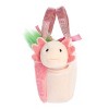 Aurora Small Strawberry Axolotl Fancy Pals Fashionable Stuffed Animal Pink 8.5" - 3 of 4