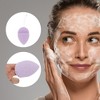 Unique Bargains Teardrop-shaped Compressed Facial Sponge 5 Pcs - 2 of 4