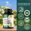 Heart Supplements for Men & Women 1650mg, Antioxidants Heart Health CoQ10, Hawthorn, Plant Sterol Vitamins - 60 Capsules By Nature's Nutrition - 4 of 4