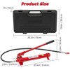 Porta Power Hydraulic Jack Kit, Hydraulic Multifunctional Jack with 4.6 ft/1.4 m Oil Hose, Auto Body Frame Repair Kit, Storage Case 22000 Lbs Capacity - 2 of 4