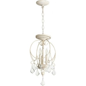 Quorum Lighting Ariel 3 - Light Pendant in  Persian White - 1 of 1