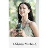 Link Travel Neck Fan: Rechargeable Fan, 3 Speeds, Quiet & Lightweight with Lanyard, Clip & Stand. Perfect for Travel, Chores, Work, & More - 3 of 4