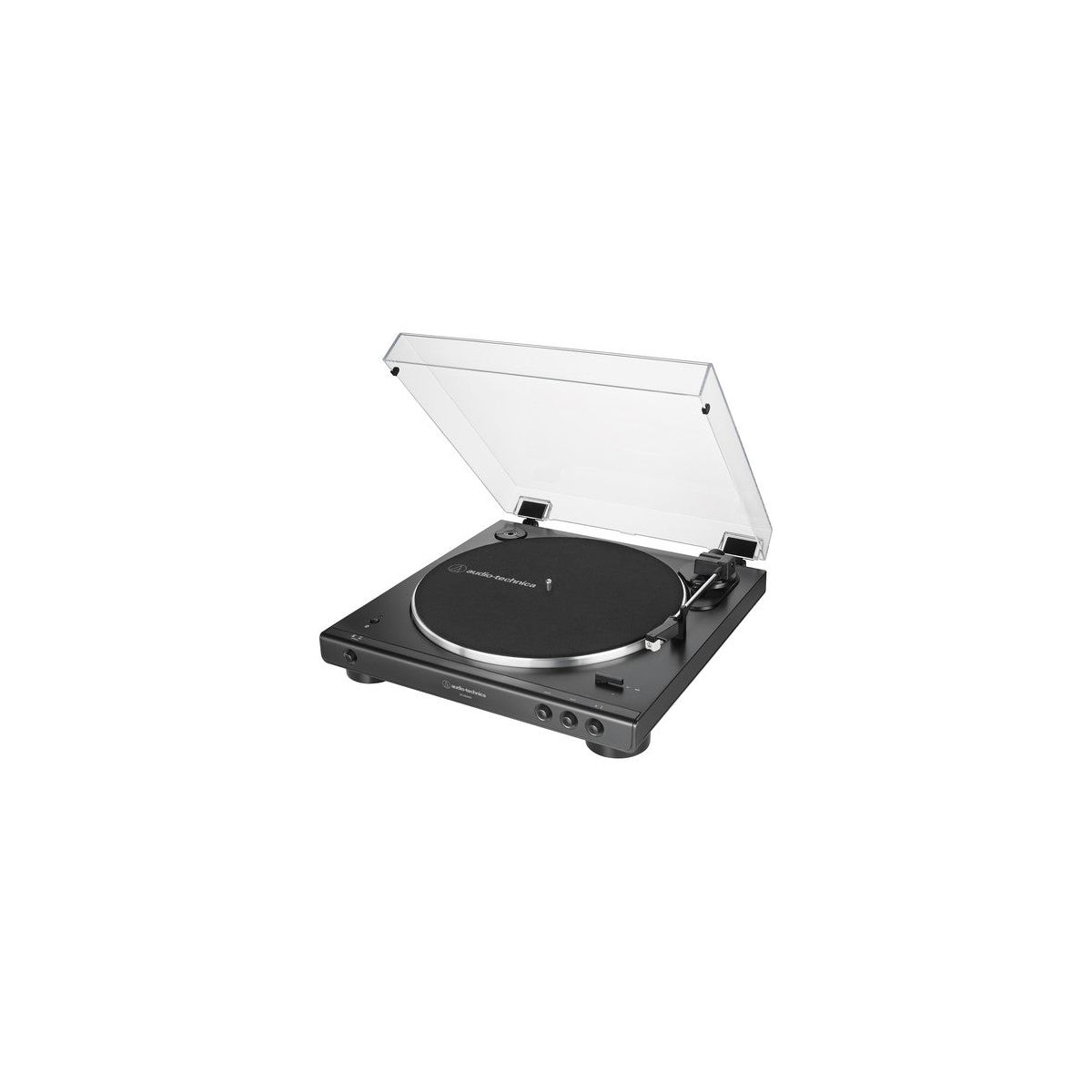 Audio-Technica Consumer AT-LP60XBT Stereo Turntable with Bluetooth (Black) w/ Microfiber Cloth - thumbnail 2